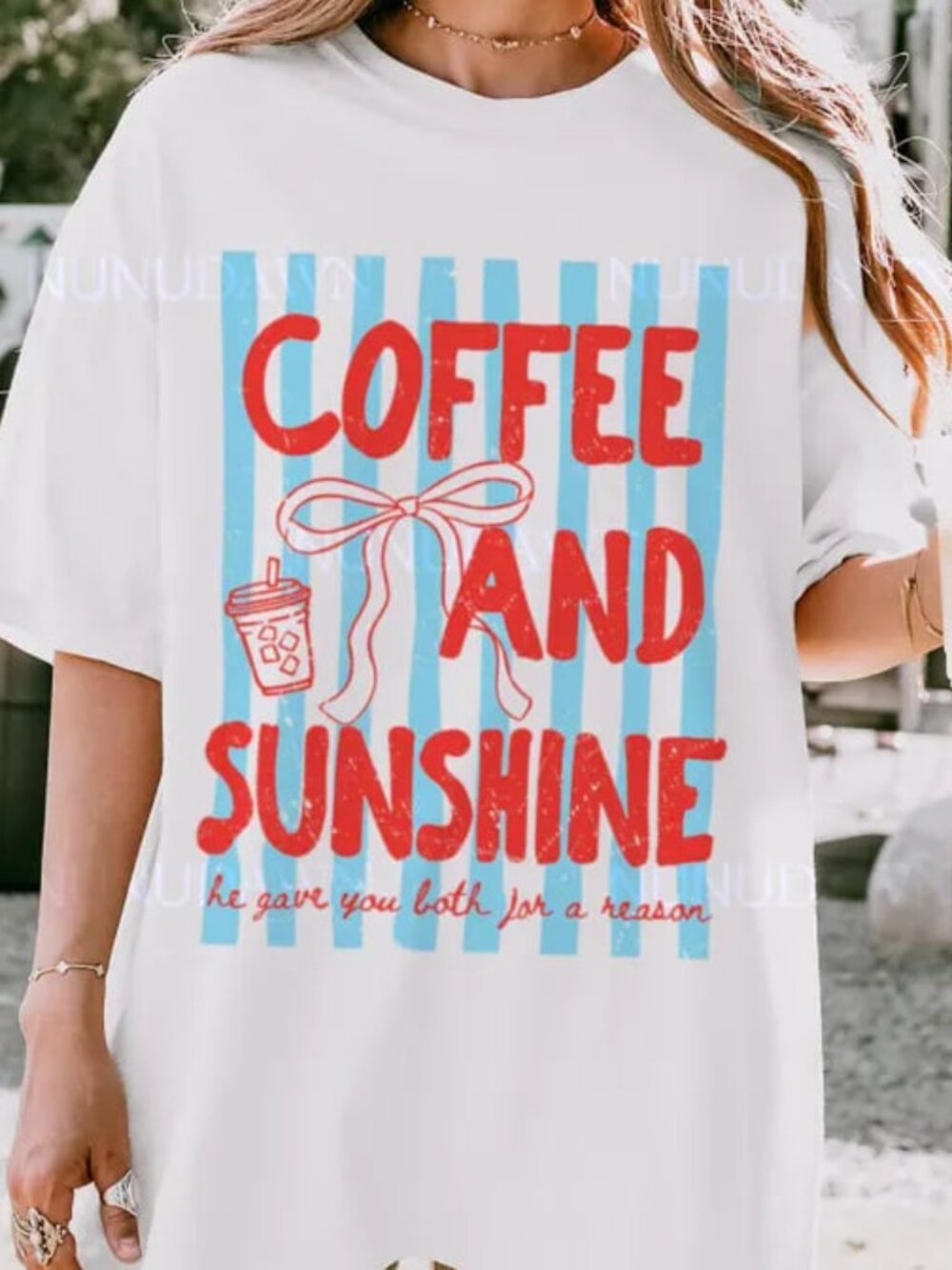 Coffee And Sunshine Shirt, Summer Graphic Tshirt, Beach Lover Gift